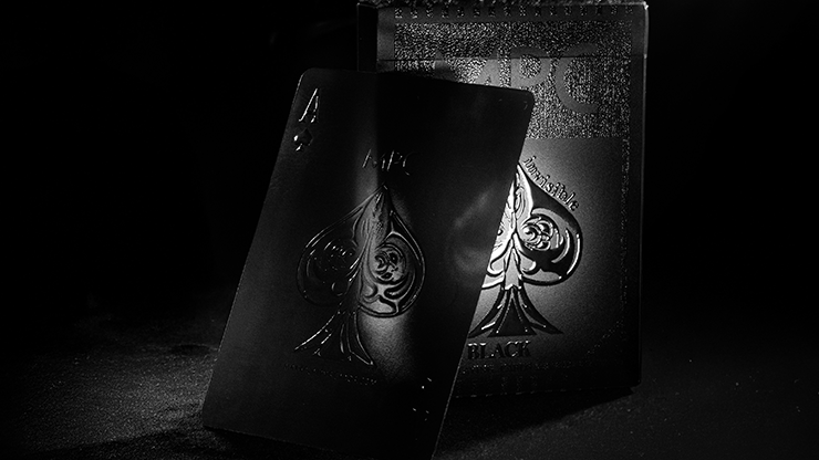 Aqua Black Invisible Playing Cards