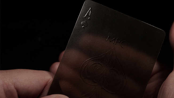Aqua Black Invisible Playing Cards