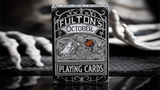 Fulton's October Tombstone Grey Playing Cards