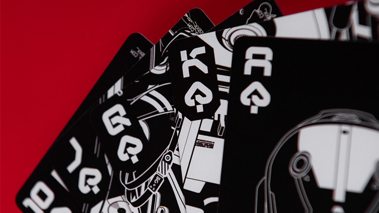 Bicycle Machine56 R-TYPE/2 Black Playing Cards