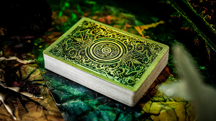 Keyhole Reflections on the Wall Playing Cards