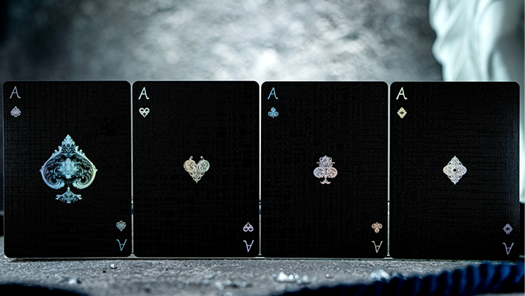 Venus Platinum (Black) Playing Cards