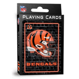 Cincinnati Bengals Neon-Styled Playing Cards - 54 Card Deck