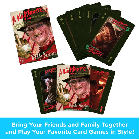 A Nightmare On Elm Street Playing Cards