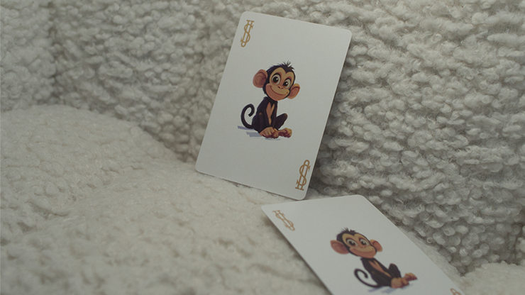 Bicycle Johnny the Monkey Playing Card