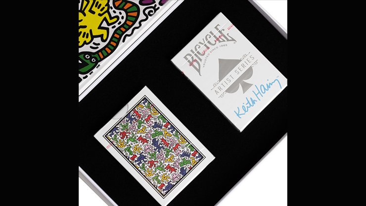 Bicycle Keith Haring (Box Set Red and Blue) Playing Cards