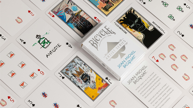 Bicycle Jean-Michel Basquiat (Box Set Red/Blue) Playing Cards