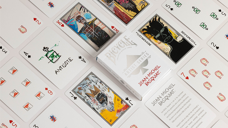 Bicycle Jean-Michel Basquiat (Box Set Red/Blue) Playing Cards