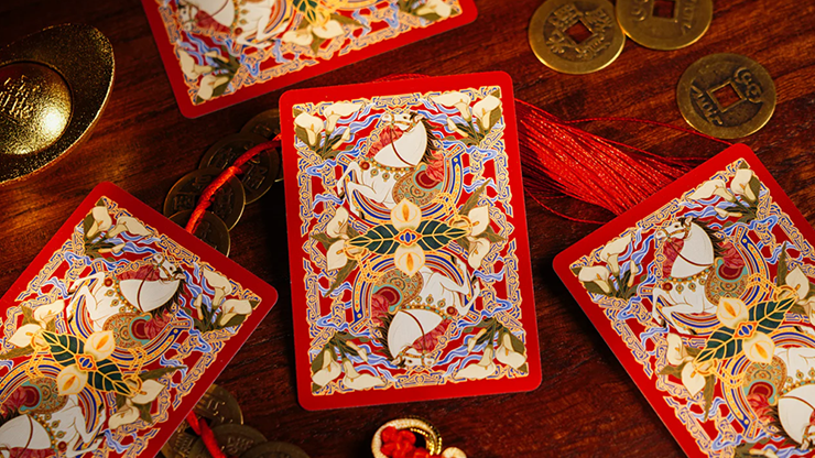Year of the Horse (Red) Playing Cards