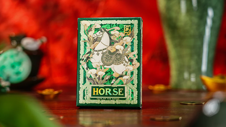 Year of the Horse (Green) Playing Cards