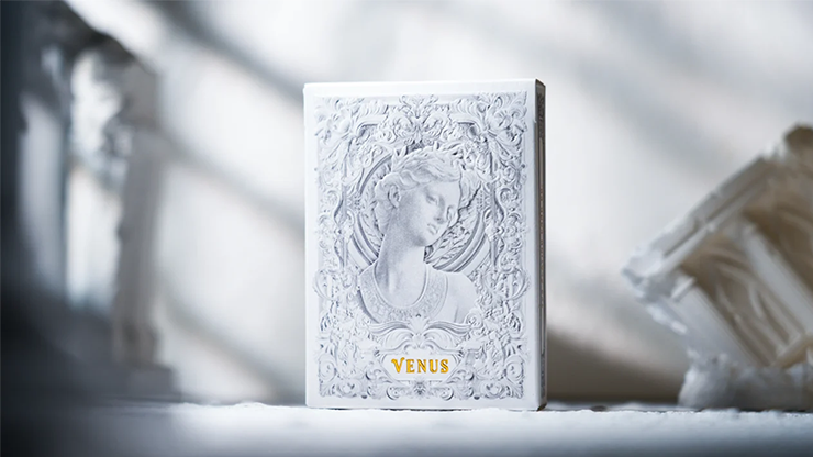 Alabaster Venus Luxury Playing Cards