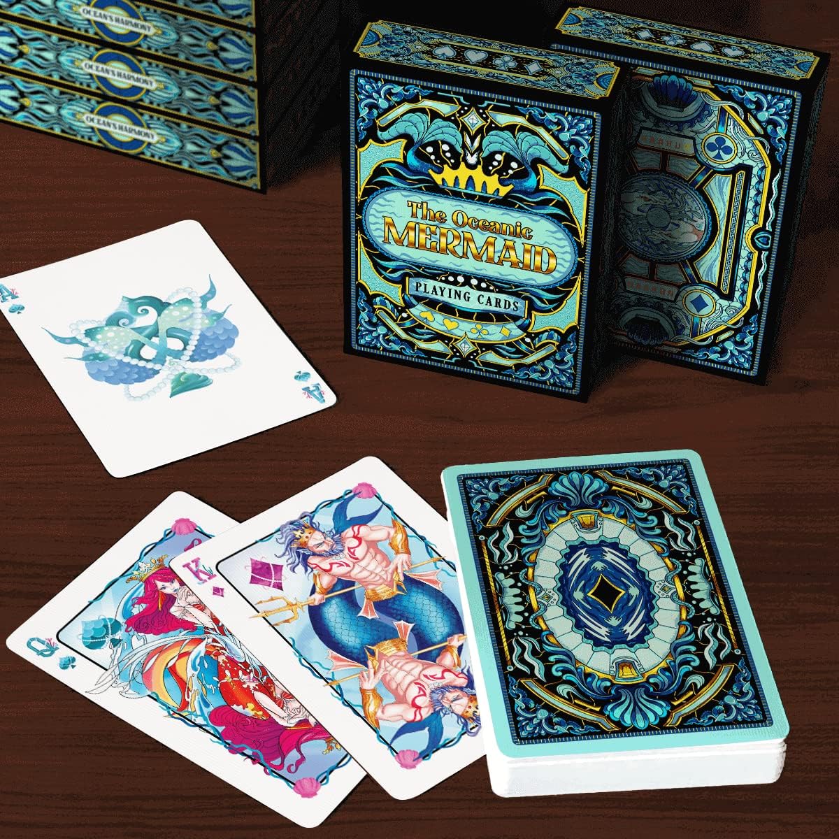 The Oceanic Mermaid Playing Cards