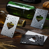 Ace Card Stainless Steel Bottle Cap Openers