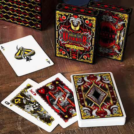 Freak of Horror Playing Cards