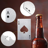 Ace Card Stainless Steel Bottle Cap Openers