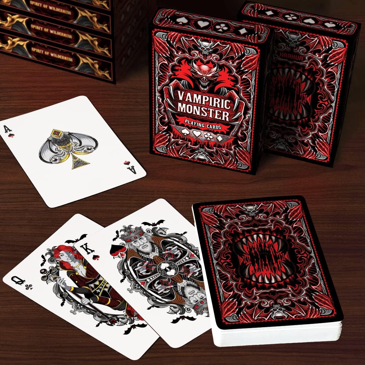 Vampiric Monster Playing Cards