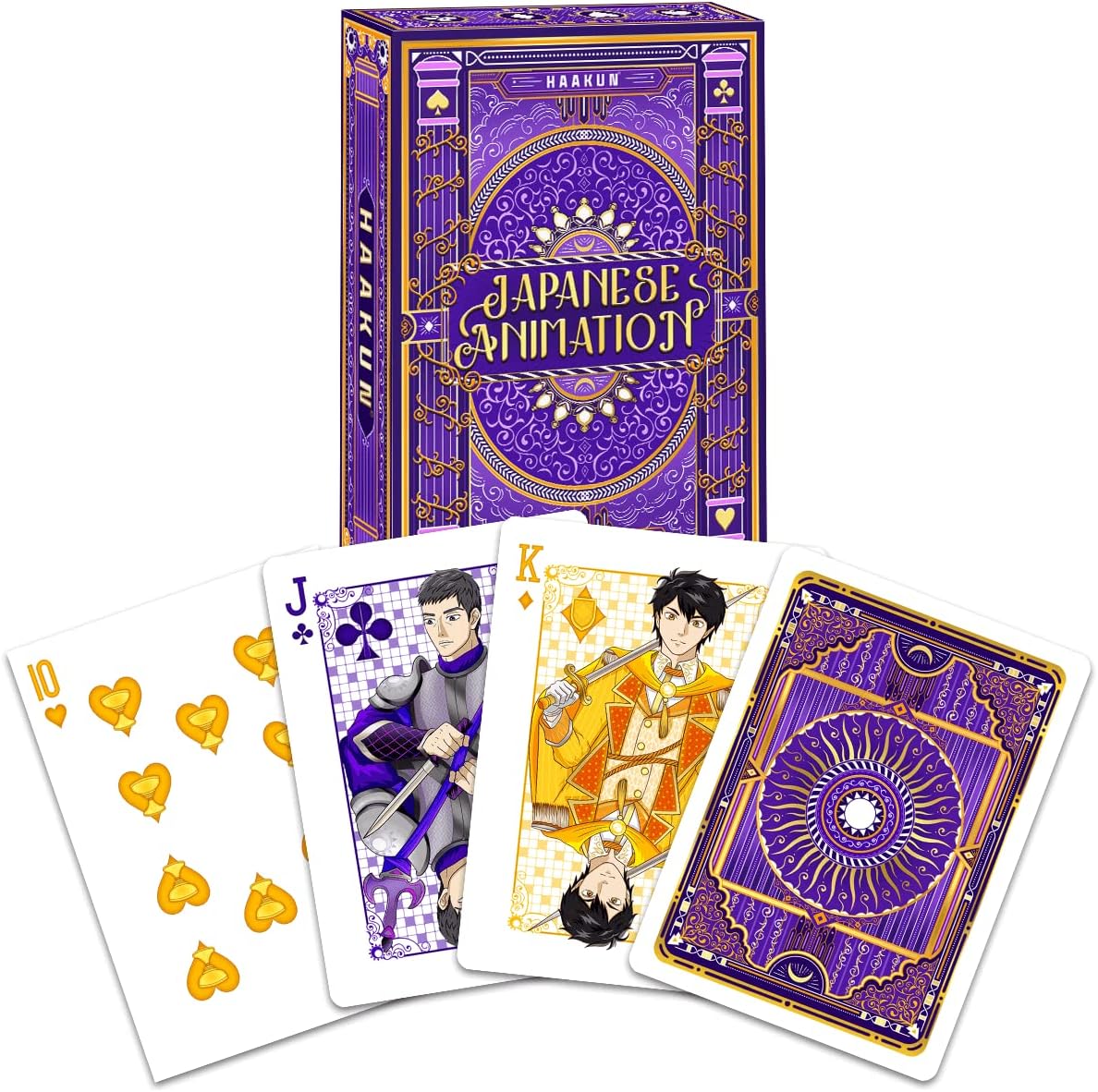 Japanese Animation Playing Cards