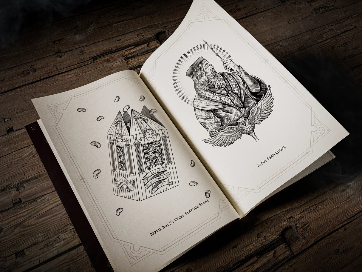 Harry Potter Self-Coloring Book