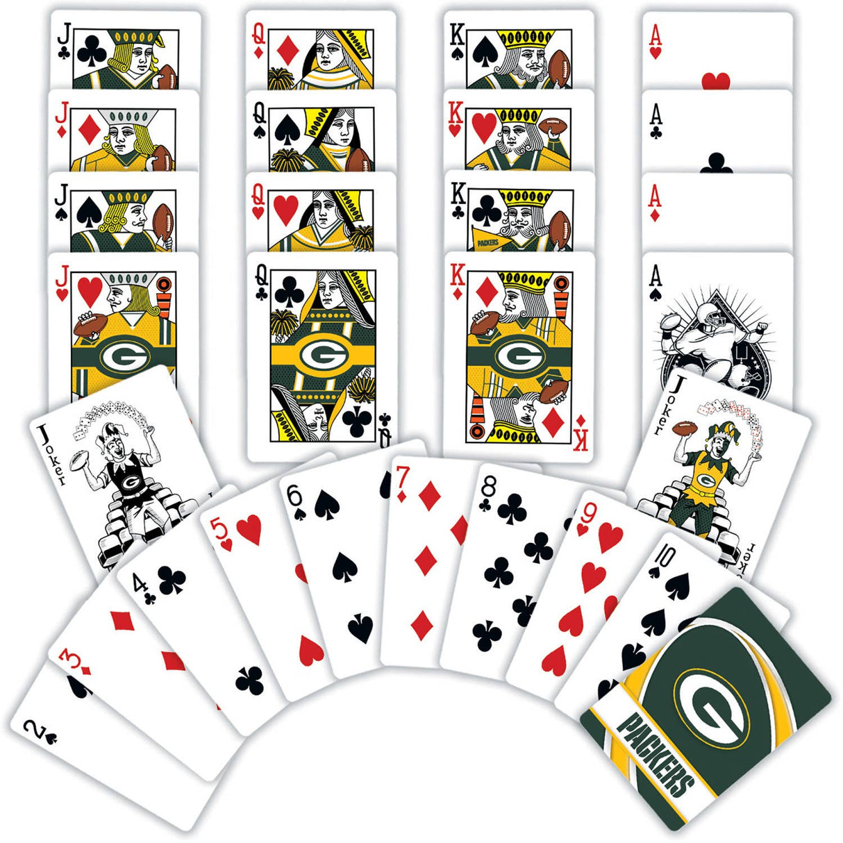 Green Bay Packers Playing Cards