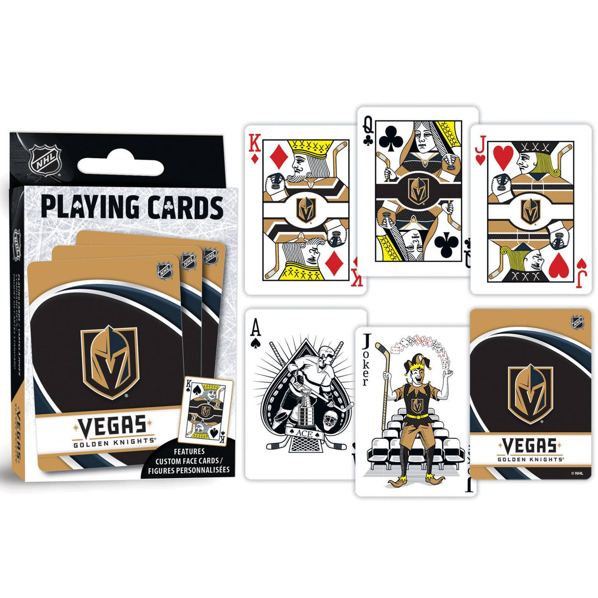 Las Vegas Golden Knights Playing Cards
