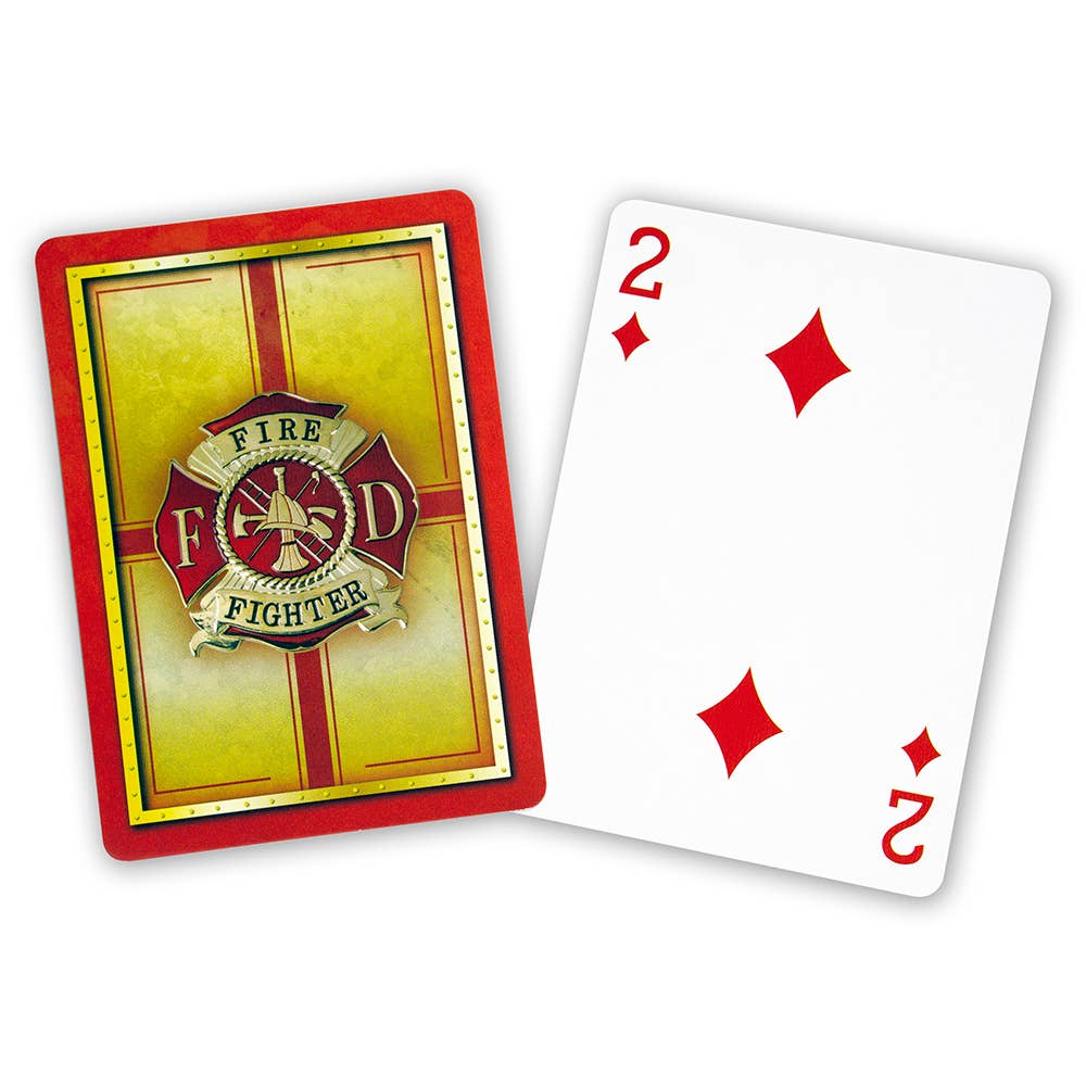 Firefighter Standard Index Playing Card Set