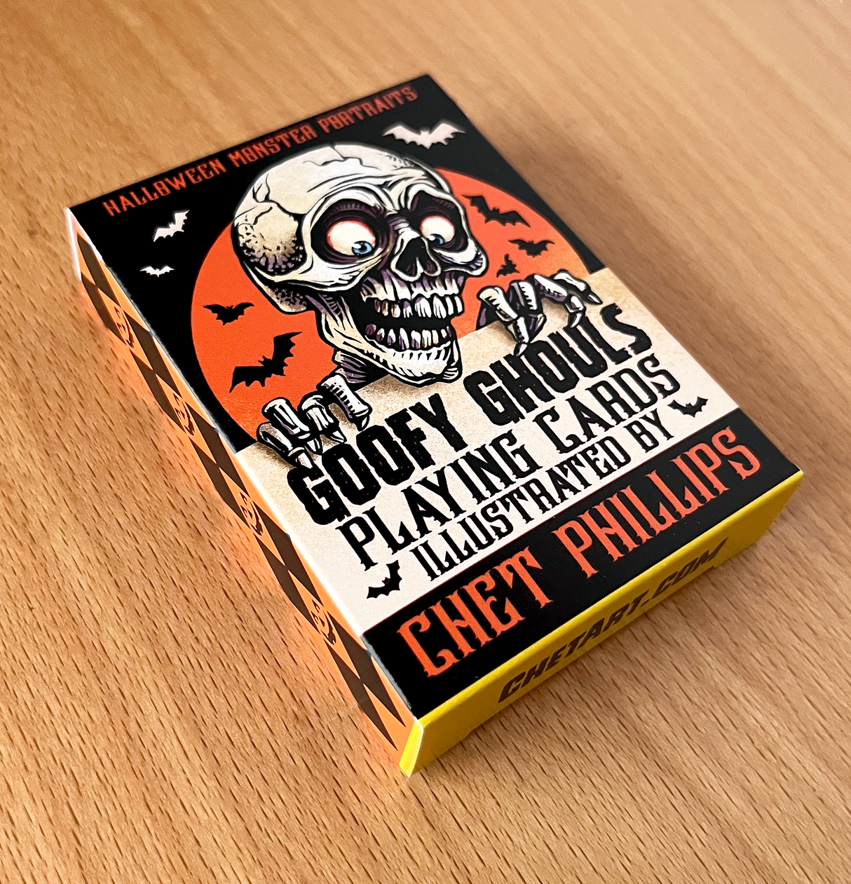 Goofy Ghouls- Halloween Monster Portraits Playing Cards