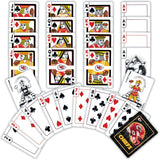 Kansas City Chiefs Neon-Styled Playing Cards - 54 Card Deck