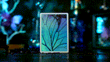 Prism Blue Morpho Playing Cards