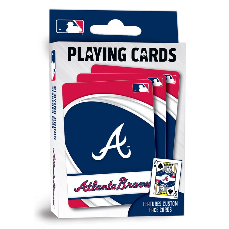 Bravos de Atlanta jugando a las cartas