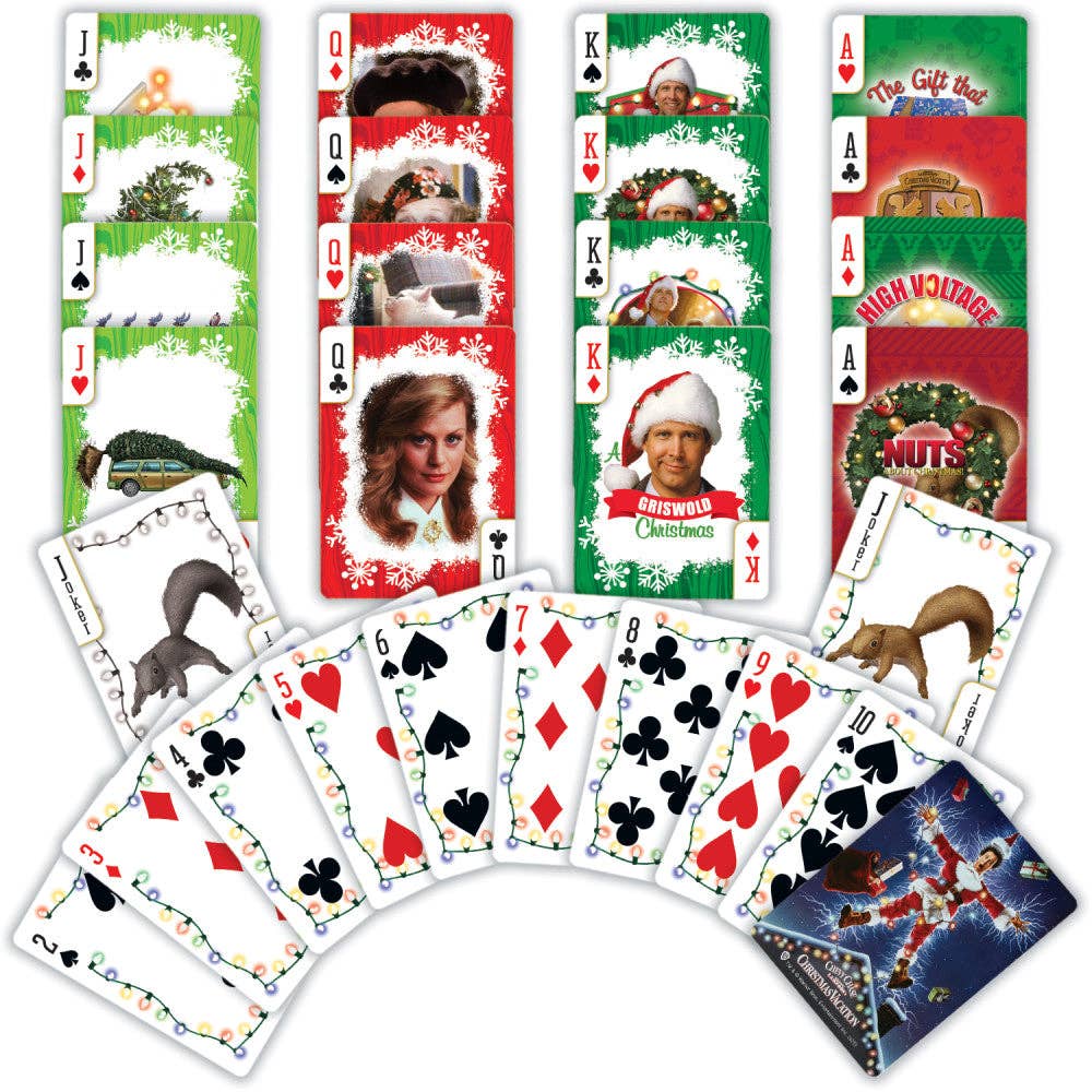 Christmas Vacation Playing Cards - 54 Card Deck