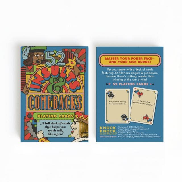 52 Insults & Comebacks Playing Cards