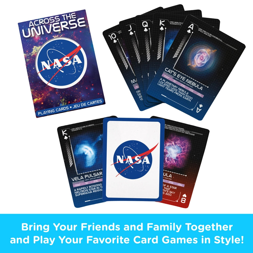 Nasa Across the Universe Playing Cards