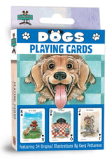 Dogs Playing Cards