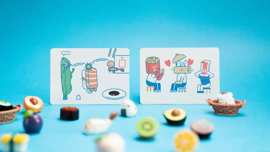 Bicycle John Johnny Playing Cards (Food Good Life Deck) (Import)
