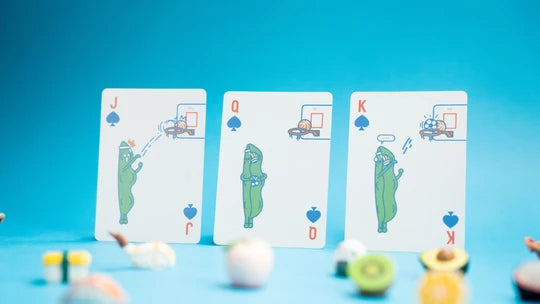 Bicycle John Johnny Playing Cards (Food Good Life Deck) (Import)
