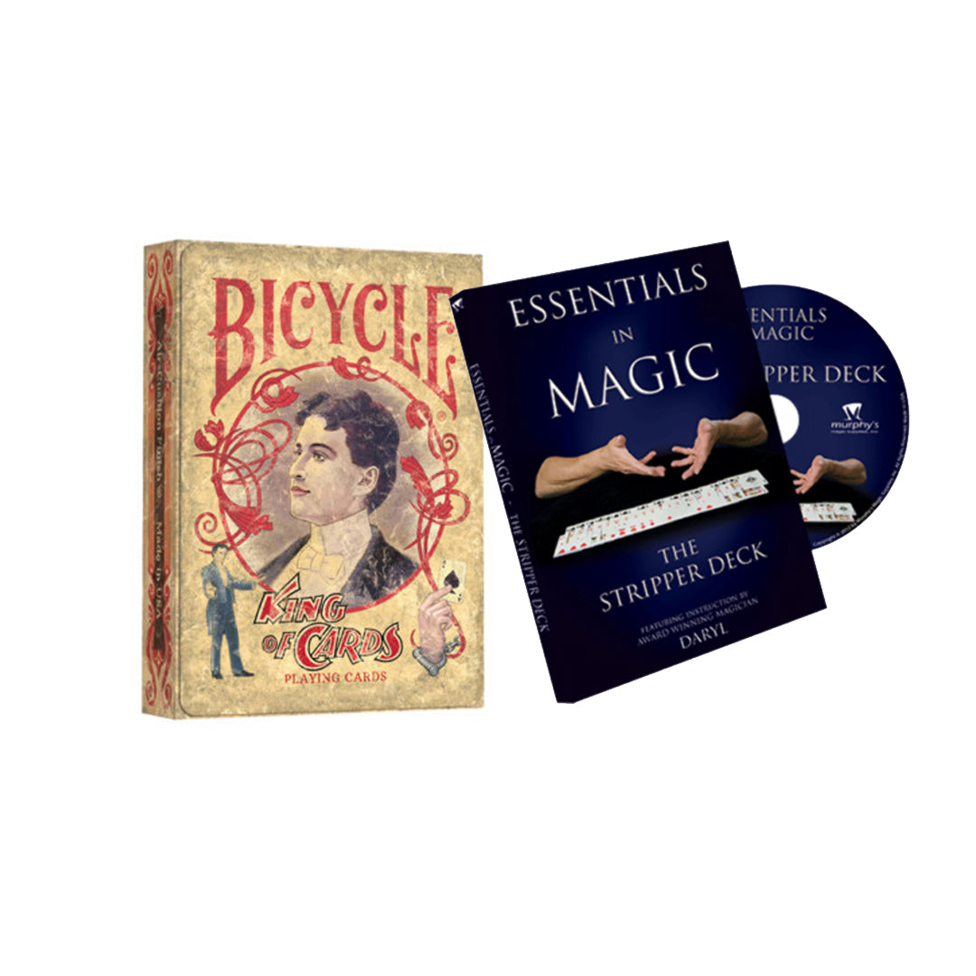 Bicycle King of Cards Magic Stripper Deck by Collectible Playing Cards + Essentials in Magic Stripper Deck