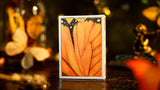 Amber Golden Morpho Playing Cards