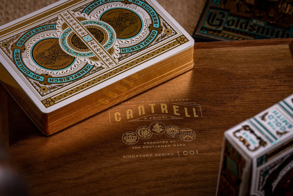The Goldsmith Limited Playing Cards Exclusive Set (Cantrell A Priori Signature Series 001)