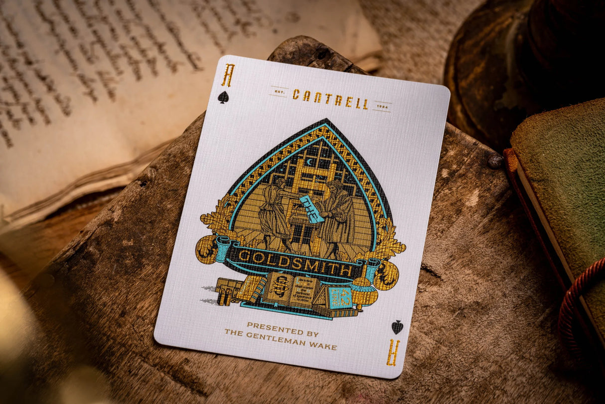 The Goldsmith Limited Playing Cards Exclusive Set (Cantrell A Priori Signature Series 001)