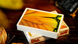 Amber Golden Morpho Playing Cards