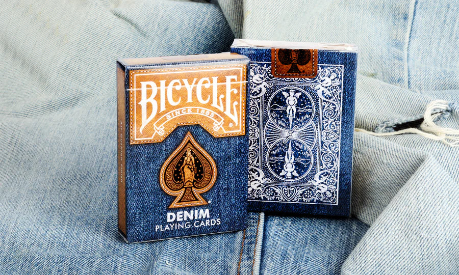 Bicycle Denim & Flannel Playing Card Set including Kaleidoscope Protector Case