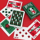 Bicycle Dalmatians Green Playing Cards – Holiday Dog-Themed Deck