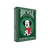 Bicycle Dalmatians Green Playing Cards – Holiday Dog-Themed Deck