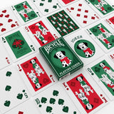 Bicycle Dalmatians Green Playing Cards – Holiday Dog-Themed Deck