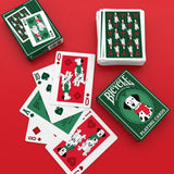 Bicycle Dalmatians Green Playing Cards – Holiday Dog-Themed Deck
