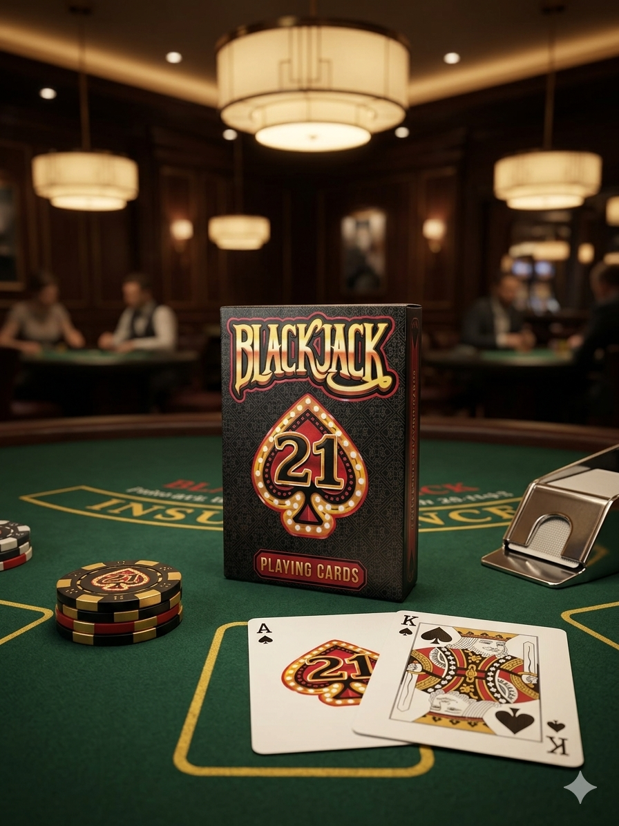 Black Jack Playing Cards