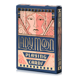 Lady Moon Playing Cards