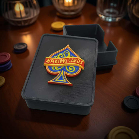 Single Playing Card Case w/AI Playing Cards Logo