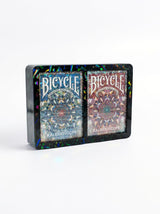 Bicycle Kaleidoscope Playing Card Set including kaleidoscope protector case