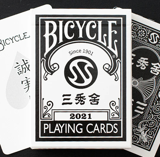 BICYCLE Sanshusha Playing Cards 2021 -Black